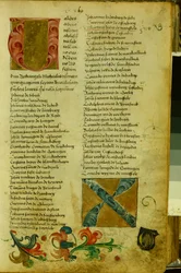 Martin Luthers Einschreibeblatt an der Universität Erfurt, April 1501